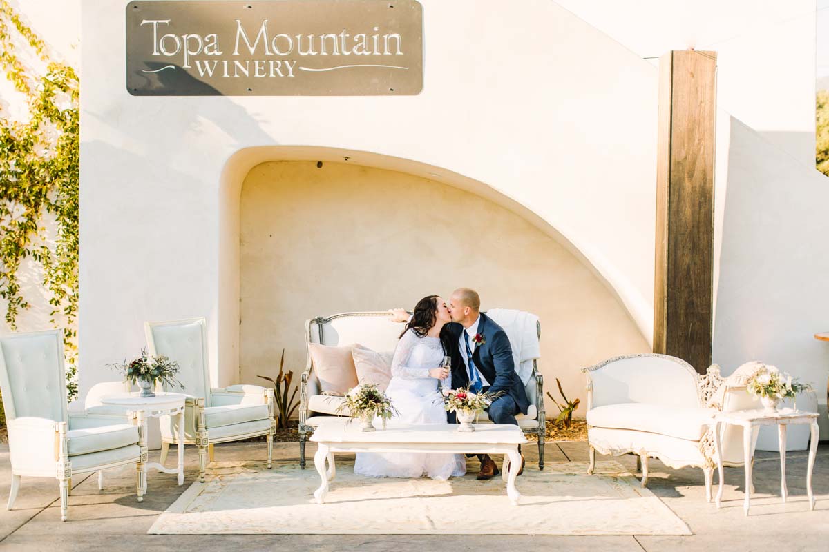 Topa Mountain Winery Wedding